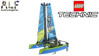 LEGO Technic 42105 Catamaran - Lego Speed Build Review