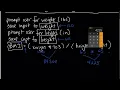 Pseudocode For BMI Lab
