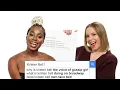 Kristen Bell Kirby Howell-Baptiste Answer the Web s Most Searched Questions WIRED