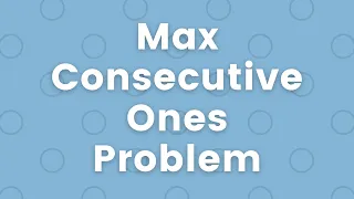 Java Leetcode 1004 Max Consecutive Ones III Sliding Windows