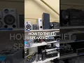 How to thrift speakers