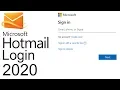 Hotmail Login www hotmail com Login Help Hotmail com Sign In
