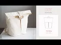 Download Lagu How to sew Simple Canvas Backpack in 2 hours (tutorial + sewing pattern TYTKA Studio)