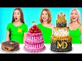 Lagu Rich vs Broke vs Giga Rich Food Challenge | Funny Food Situations by Multi DO Challenge