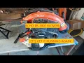 Echo PB-580T Backpack Blower Putting Back In Service