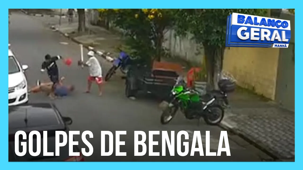 Idoso que espantou bandidos com golpes de bengala fala com o Balanço Geral