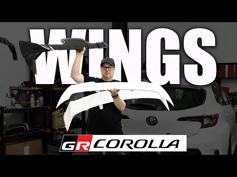 Download MP3 GR Corolla Spoiler options | Mid Wings | Roof Wing