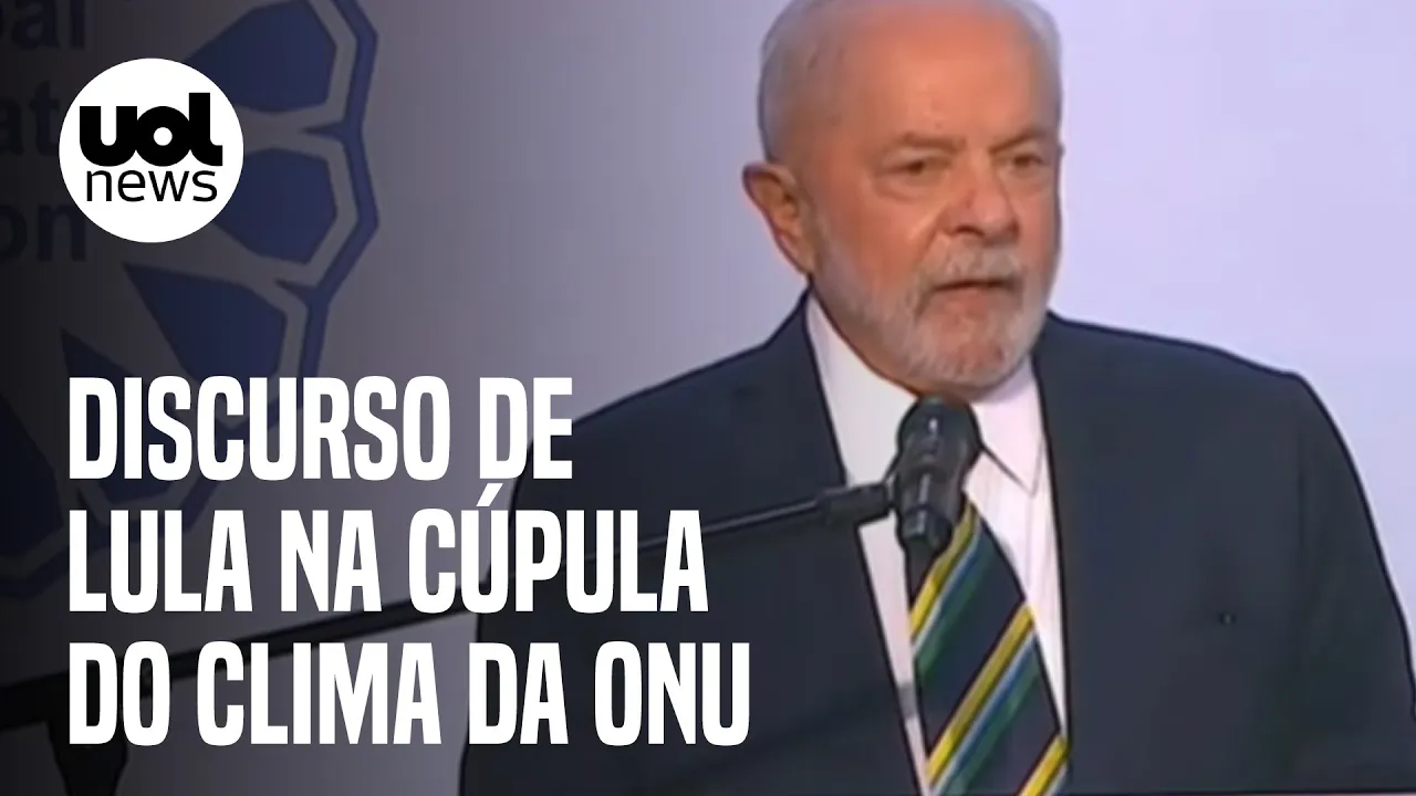 Lula diz na COP27 que 'não há segurança climática sem Amazônia protegida'; veja discurso completo