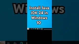 How To Install Java JDK 24 In Windows 10 PC Or Laptop  How To Install Java JDK 24 In Windows 10 PC Or Laptop
