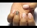 Nude Pink SparkLe Nails