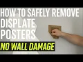 How to Safely Remove Displate Posters No Wall Damage No Paint Peeling