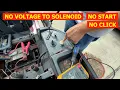 ZERO TURN LAWN MOWER WILL NOT START NO CLICK - TORO TIMECUTTER MX 5025