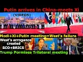 Download Lagu Putin arrives in China, watch him meet Xi. Modi meets Xi. Trump promises trilateral meeting (T+P+Z)