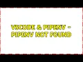 vscode pipenv - pipenv not found 2 Solutions