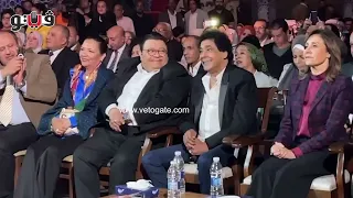 محمد منير  شاهد كيف تفاعل الكينج مع غناء ريهام عبد الحكيم  علي صوتك  دندنها