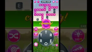 WORDSCAPES IN BLOOM LEVEL 1320 masaya ang mga salita