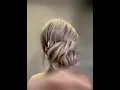 Quciky and Easy Textured Messy Low Side Bun Updo Tutorial