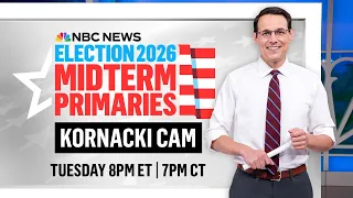 Kornacki Cam Watch Steve Kornacki analyze Illinois midterm primary election results NBC News