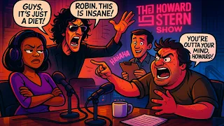 Robin s DIET UPDATE Sparks FIGHT Howard Artie Clash Hard The Howard Stern Show