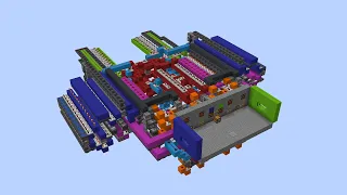 Redstone Blackjack Machine - Minecraft