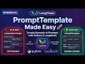 Episode 3 LangChain Prompt Templates Explained Create Dynamic AI Prompts with Python