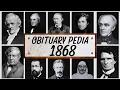 Famous People We ve Lost in 1868 - Obituary in 1868