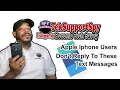 Apple Iphone Users Don t Reply To These Text Messages