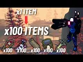 Lagu Risico op regen 2 totdat het crasht met 100x ALLE ITEMS