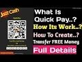 What Is QuickPay Get QuickPay QR Code And ID Transfer FREE Money To Any Jazz Cash 2019 Scan QR Code