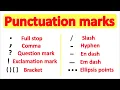 PUNCTUATION English Grammar How to use punctuation correctly