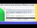 How to perform Count and Sum or Total on a report - Microsoft Access Database
