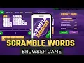 GAMEPLAY Scramble Words USA Today Games Browser Game
