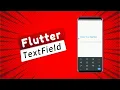 Flutter TextField Widget Flutter TextField style