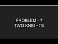CSES PROBLEMSET INTRODUCTORY PROBLEMS PROBLEM 7 TWO KNIGHTS