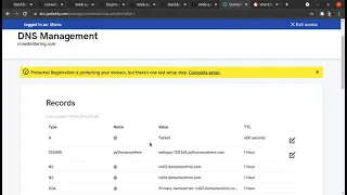 06 GoDaddy CNAME Setup for PythonAnyWhere website