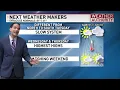 Tracking some rain Monday night with slow clearing for Tuesday Specifics about what s next here