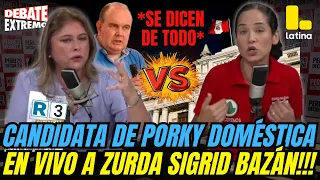 🚨 ¡HIPOCRESÍA ABSOLUTA! | PORKYLOVER DOMÉSTICA a  CALABAZÁN EN VIVO | DEBATE EXTREMO por LATINA TV