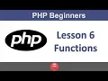 PHP For Beginners Part 6 - Functions Codebook Inc
