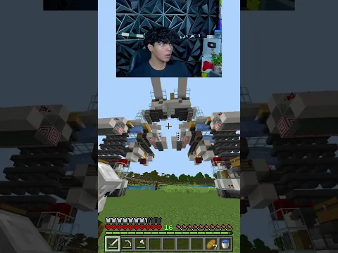 CONSTRUYO LA GRANJA CON LAG... #minecraft #shorts