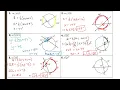 Interior Intersections in a Circle Angles and Arcs
