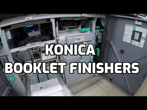 Download MP3 Konica Minolta Booklet Finisher Options