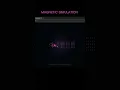 Magnetic Text Simulation using HTML Canvas JavaScript