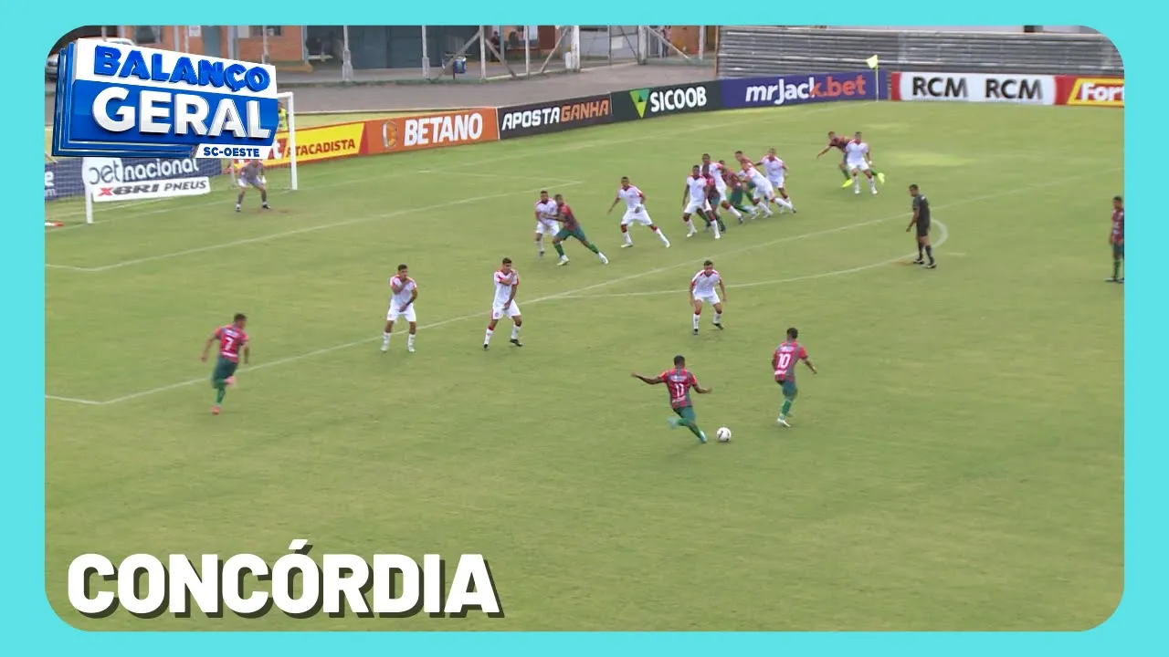 Concórdia empata mais uma no Catarinense 2023