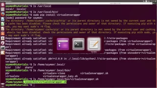 Virtualenvwrapper Tutorial