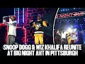 Download Lagu Wiz Khalifa \u0026 Snoop Dogg Reunite In Pittsburgh; Snoop Debuts New Song At Big Night AHT