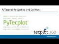Tutorial Pytecplot Recording Connections