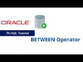 18 BETWEEN Operator in Oracle