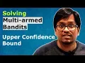 RL 3 Upper confidence bound UCB to solve multi-armed bandit problem