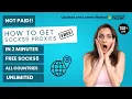 How to Get Free SOCKS5 Proxies in 2025 Easy Secure Methods