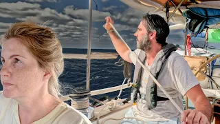 Crossing the Pacific Ocean, Inter-Tropical Convergence Zone (Calico Skies Sailing, Ep 228)